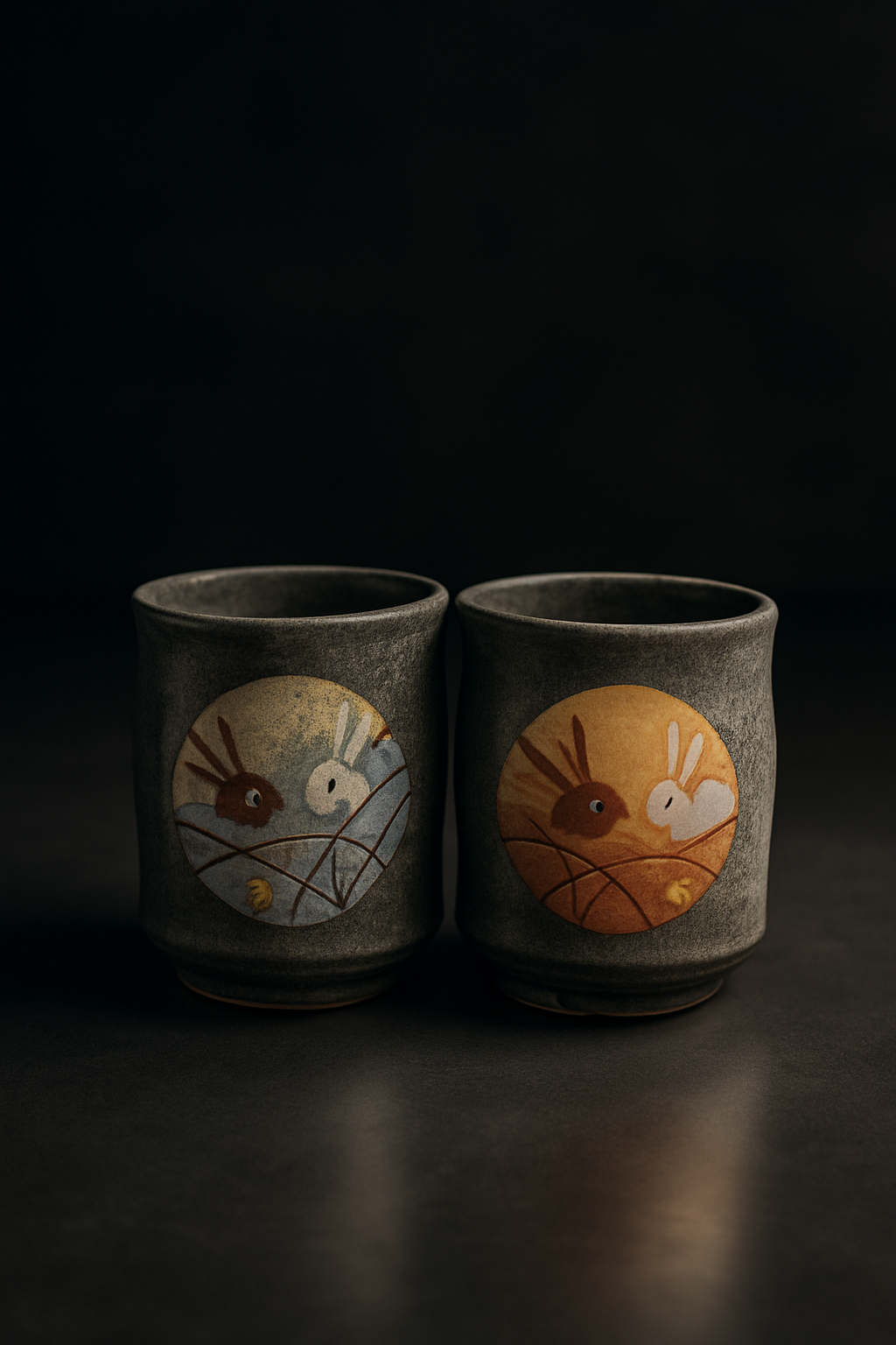 Hand-painted Kyo ware tea bowl featuring delicate cherry blossom motifs and gold accents on white porcelain from Kyoto.