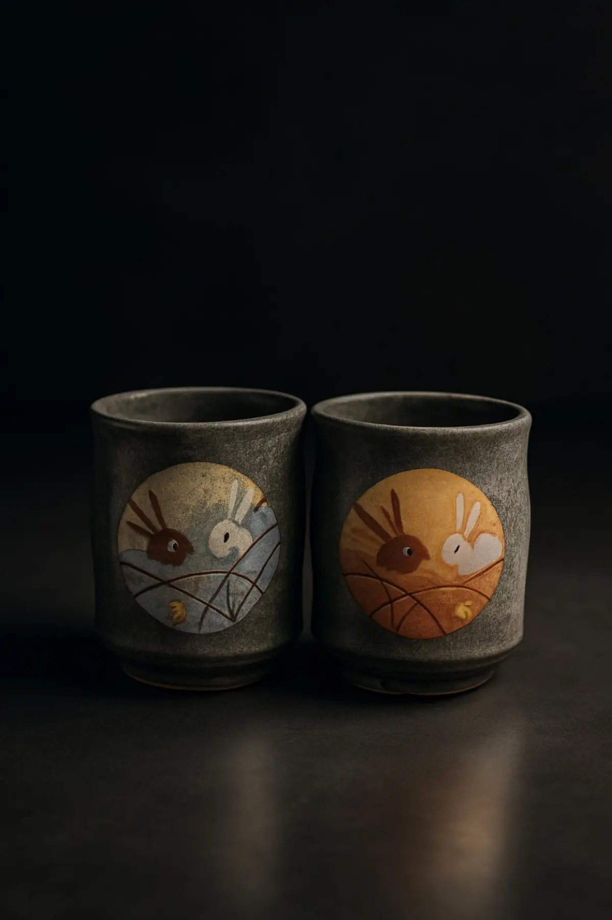 Hand-painted Kyo ware tea bowl featuring delicate cherry blossom motifs and gold accents on white porcelain from Kyoto.